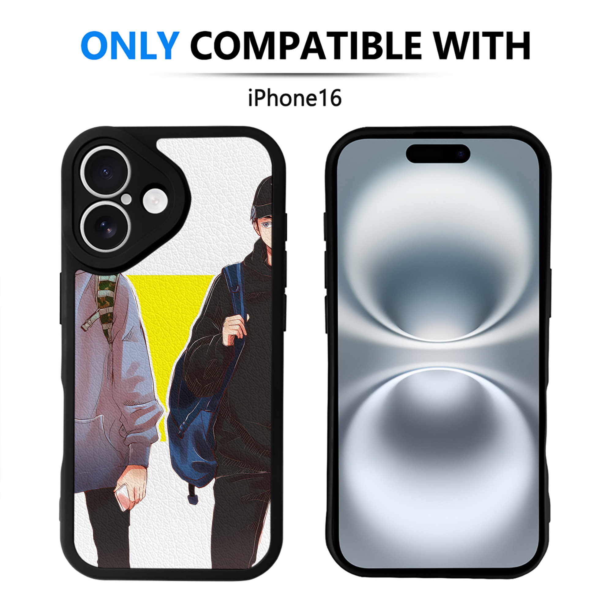 （画像用） SPY×FAMILY间谍家家酒 【iPhone 16シリーズ対応】シリコンスマホケース（レザー調） 材質：シリコン